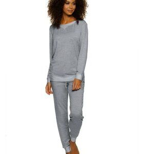 Felina Lounge Set Crewneck Top Jogger Pants